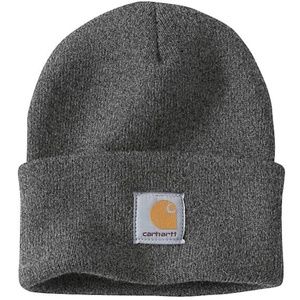 Men's Carhartt  Knit Cuff Beanie Dark Grey One Size NWT